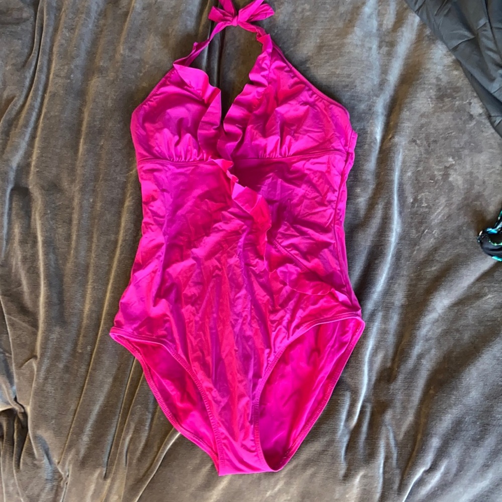 Merona one-piece with tummy control